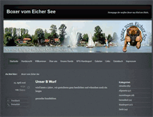 Tablet Screenshot of boxer-vom-eicher-see.de